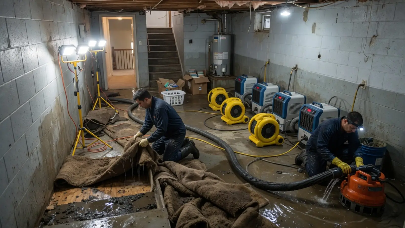 Lexington Crawl Space Water